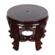 thumbnail image 3 of Base de madera para pecera, base de madera para pecera de tortuga, pedestal alto de madera, suministros para el hogar, 3 of 8