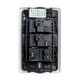 thumbnail image 5 of KIT 2 PLACAS CON APAGADOR DOBLE 1 CONTACTO GRIS Sanelec 4528, 5 of 6