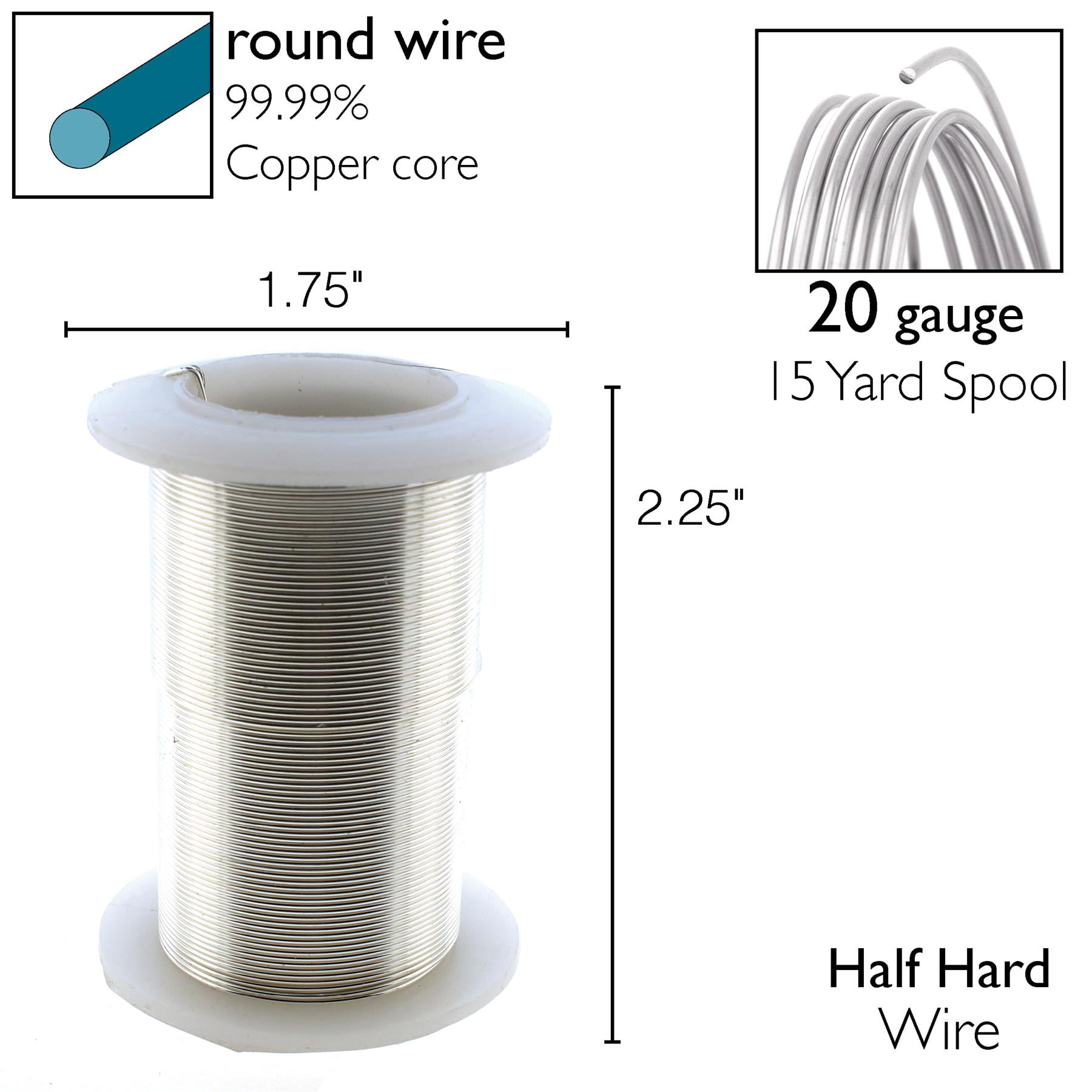 The Beadsmith Looper Kit – Includes a 1-Step Looper Plier & 2 Tarnish-Resistant Wire Spools, 15 Yards Each in Silver & Gold – Create Consistent Loops for Wire Jewelry in One Step
