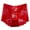 Red, variant on Women's Plus Size High Waist Lace Underwear Seamless Comfortable Breathable Soft Stretch Panties Briefs