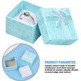 thumbnail image 2 of SHAR 24 Pcs, 4x4x3cm Small Jewelry Box, Ring Box, Cardboard Jewelry Gift Box, Square Present Boxes, Jewelry Boxes Case for Pendant, Earring, Necklace Ring, 2 of 5