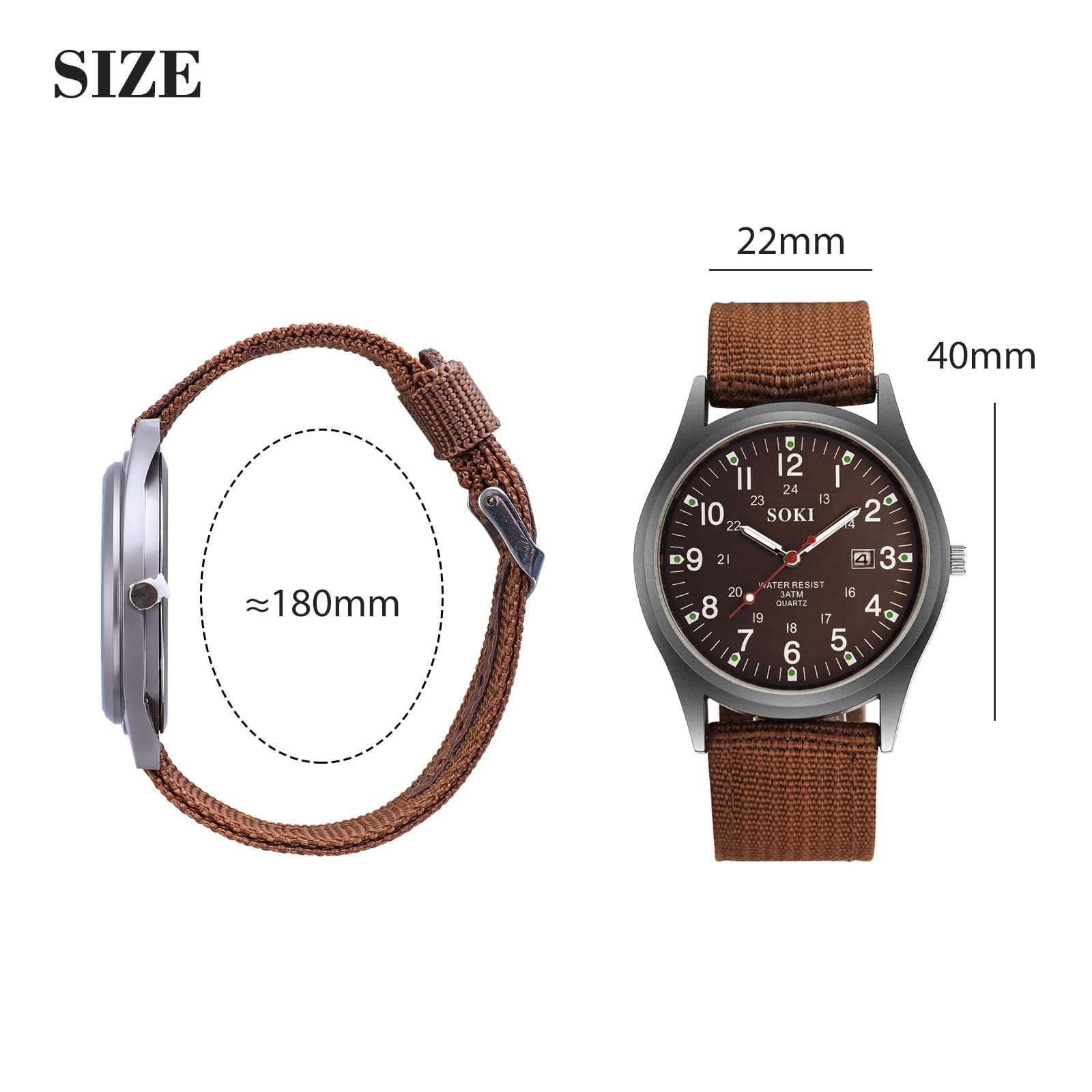 SOKI Men Wrist Watches Fashion Men's 