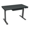 thumbnail image 5 of Motionwise Black Electric Height Adjustable Standing Desk, 24?x48", Height Adjustable 28"-48" with 4 pre-set height adjustments and USB Charge Port, Multiple Colors, 5 of 7
