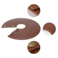 thumbnail image 1 of KAKOWELY Simple Style Brown Lampshade PU Lampshade Living Room 1Set, 1 of 4