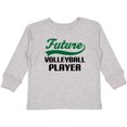 thumbnail image 3 of Inktastic Future Volleyball Player Boys Long Sleeve Toddler T-Shirt, 3 of 5