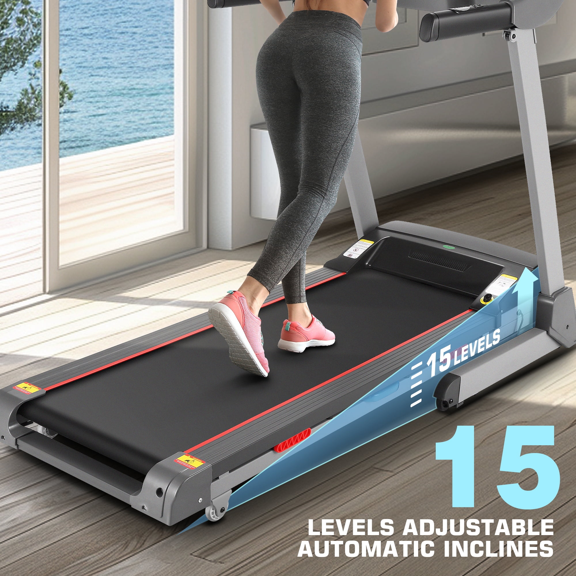 15 degree incline treadmill hotsell