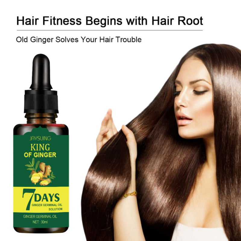 1/2 pcs Hair Loss Treatment, Ginger Hair Growth Serum, Refreshing Oil  Control Shampoo,For Thicker Healthier Hair Care For Men And Women -  