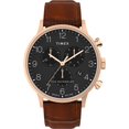 thumbnail image 1 of Reloj Timex Waterbury Classic 40 mm Correa Marrón Esfera Negra, 1 of 5