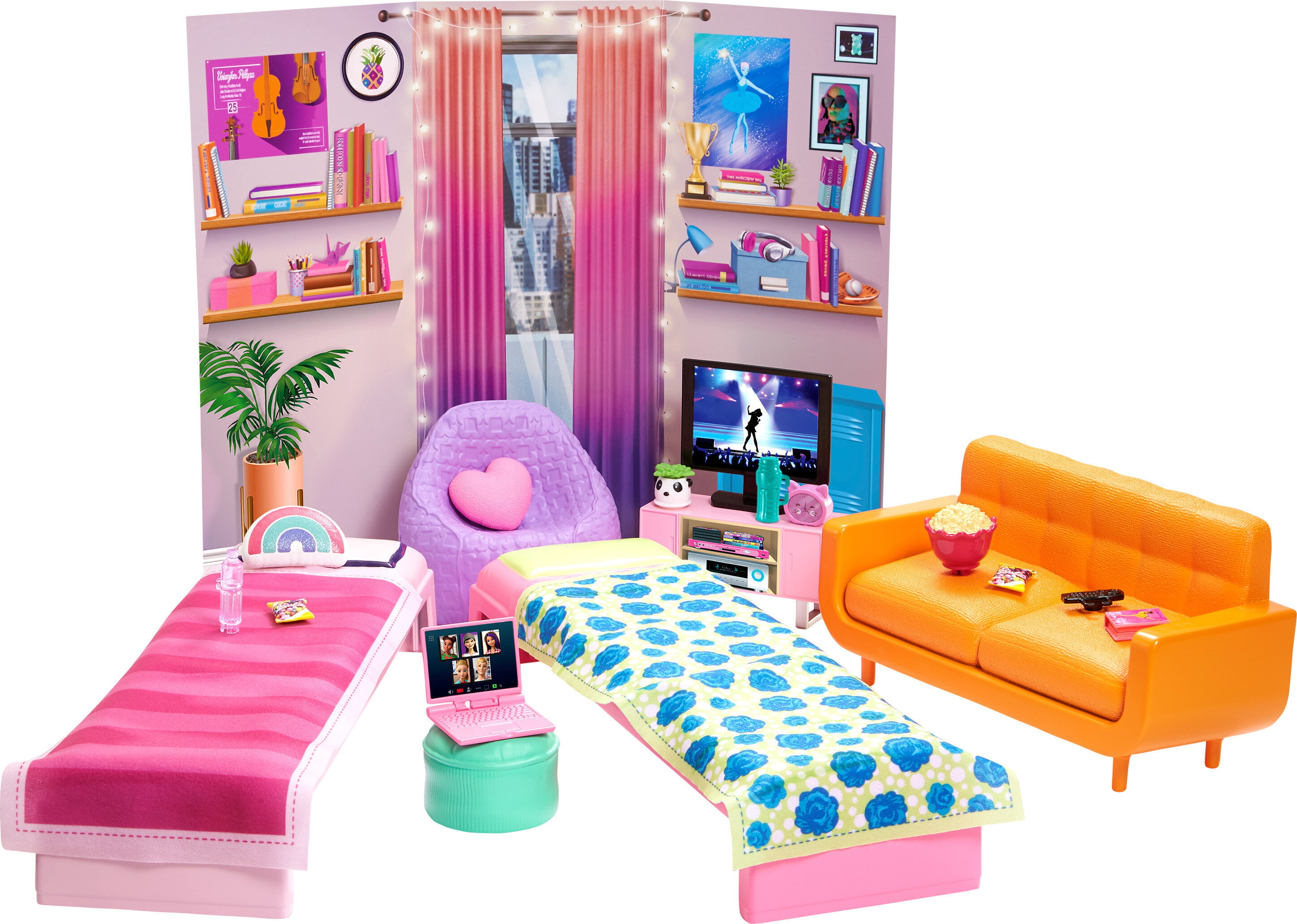 barbie doll bedroom furniture