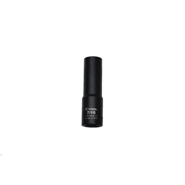 K Tool International Socket Impact 7/16 in. 3/8 in. Dr 6pt DP