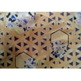 thumbnail image 5 of oneOone Cotton Silk Light Brown Fabric Geometric Craft Projects Decor Fabric Printed By The Yard 42 Inch Wide-P8, 5 of 5