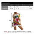 thumbnail image 2 of Swimsuit Coverup for Women Floral Tie Dye Bathing Suit Cover Ups Crochet Hollow Beach Coverup Alsol Lamesa, 2 of 2