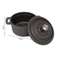 thumbnail image 3 of Cacerola con Tapa Home Trends de Hierro Fundido Redonda 280 ml, 3 of 4