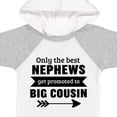 thumbnail image 4 of Inktastic Only the Best Nephews Get Promoted to Big Cousin Boys or Girls Baby Bodysuit, 4 of 5