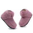 thumbnail image 6 of Stepedia Boys Girls House Slippers with Microfleece Lining Cozy Household Shoes Non-slip for Kids, Pink, 6 of 6