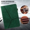 thumbnail image 5 of Dteck Smart Case for iPad 9th Generation 10.2 inch 2021,iPad 8th Gen 2020 Shockproof Leather Card Holder Wallet Case Kickstand Hybrid Rubber Folio Flip Cover for iPad 7th Gen 10.2" 2019,Green, 5 of 9