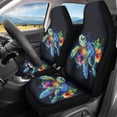 thumbnail image 2 of Uorisanigo Turtle Car Front Seat Covers Waterproof Breathable Front Seat Cover Auto Interior Accessories 2 Pcs Set Protection Interior Accessories Universal Fit Most Cars, 2 of 7