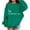 Vert, variante sur Chandail en Molleton Imprimé Cœur pour Filles, Coupe Ample Col Rond Manches Longues avec Design Amour, Chemise Décontractée en Coton Doux pour Filles Tout-Petits, Plusieurs Couleurs Disponibles pour Usage Quotidien Rose