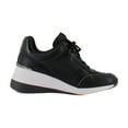 thumbnail image 6 of DKNY Kai Women's Fashion Sneakers Black Size 9.5 M, 6 of 8