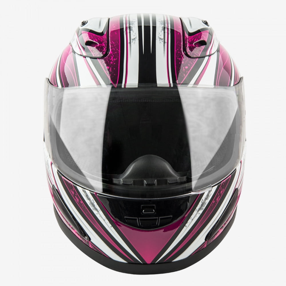 Raider Octane Full Face Helmet DOT Approved - Pink - Medium