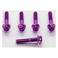 thumbnail image 6 of Aluminum Flanged Hex Head Bolt M5x(0.80mm)x25mm Race Spec Etched Pack x5, 6 of 6