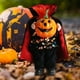 thumbnail image 5 of Divertida figura decorativa de fantasma de calabaza sin cabeza para Halloween. Negro, 5 of 9