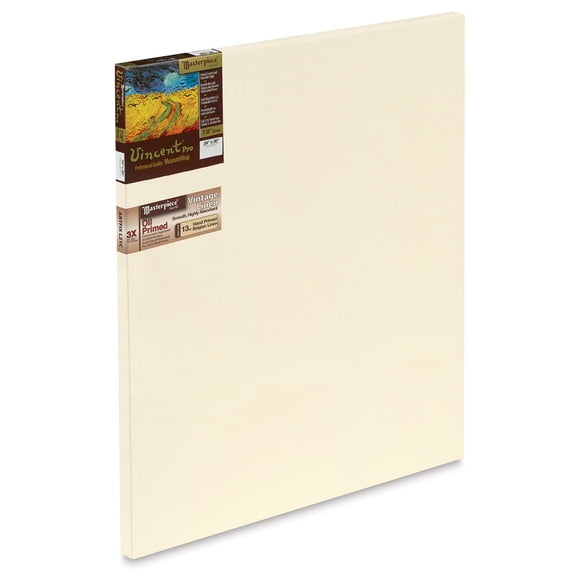 Masterpiece Vincent Pro Artfix Linen Canvas - 24" x 30", Oil Primed