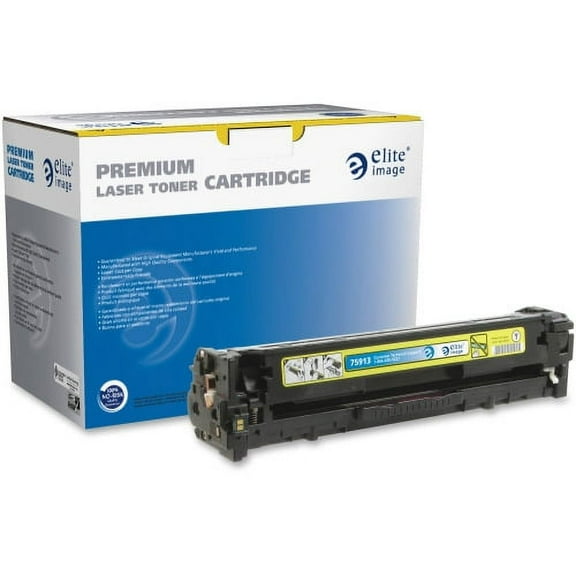 Remanufactured Elite Image Toner Cartridge - Alternative for HP 131A - Yellow Laser - 1800 Pages - 1 Each