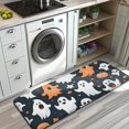 thumbnail image 3 of Colorful Halloween Ghosts Pattern Kitchen Rug Mat,Kitchen Runner Rugs Non Skid Washable,Decorative Kitchen Floor Mats for Kitchen,Sink,Laundry,17"x47.2", 3 of 7