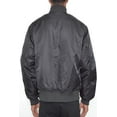 thumbnail image 3 of Mens Light Weight Padded Bomber Jacket Classic Windbreaker Utility Sleeve Pocket Fashion Jacket Coat, 3 of 5