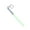 Green, variant on LED Light Glow Stick Keychain Glow Stick Pen Decoration Light up Lightsaber Keychains Creative Small Keychains