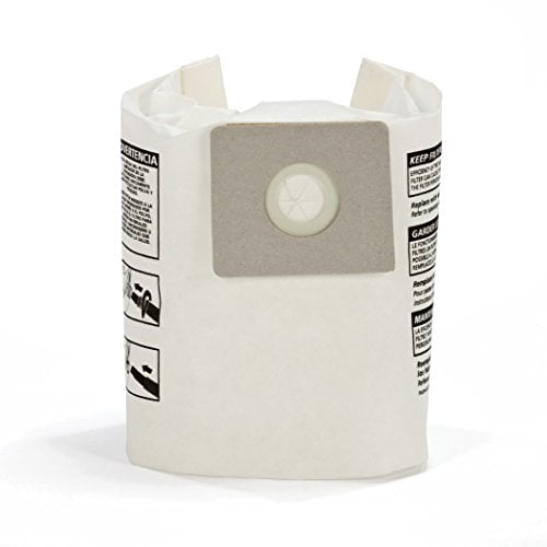 6 Shop Vac Disposable Filter Bags 1.5 Gallon ~ New
