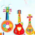 thumbnail image 4 of Flmtop Guitar Material Creative Decorations Wooden Handmade DIY Guitar Material for Children, 4 of 10