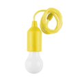 thumbnail image 3 of Bombilla LED colgante con cordón de tracción Bombillas alimentadas por batería amarillas, 3 of 9