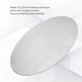 thumbnail image 4 of Motorcycle Oval Number Plate Aluminum DIY Design Long Lasting Easy Installation for Personalization, 4 of 7