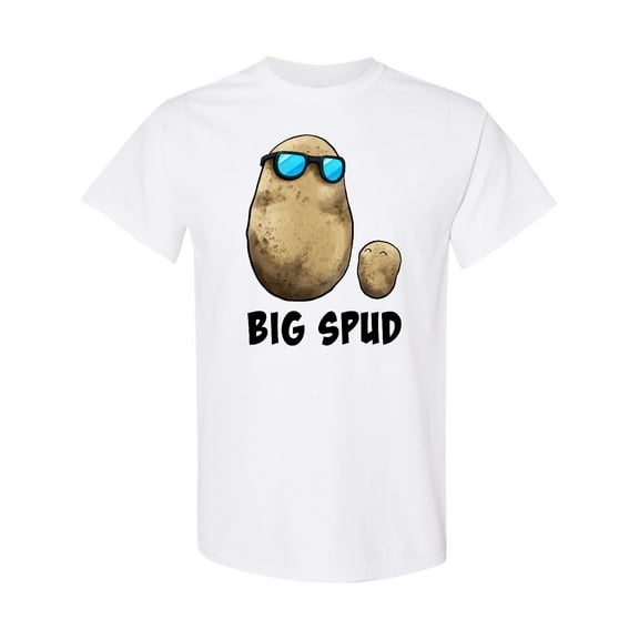 Inktastic Big Spud Potato Father and Child T-Shirt