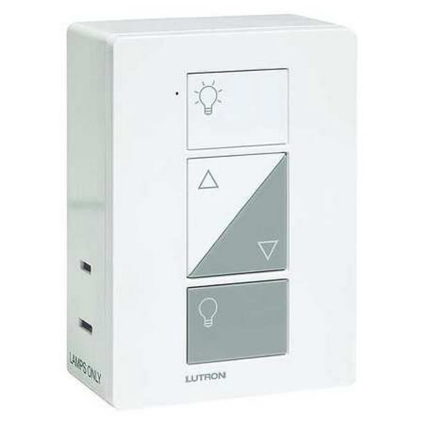 LUTRON PD3PCLWH Lighting Dimmer,PlugIn,120V,White