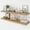 Light Brown, variant on 40 Inch Floating Shelves, 9.3" Deep Floating Shelf Wall Mounted, 40" Wall Shelves, Rustic Deep Bookshelf, Large Display Shelves & Storage Shelves for Bedroom, Living Room, Oak, Set of 2
