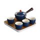 thumbnail image 1 of Ganfancp Juego de Té Giratorio 360 Grados Well Off Tipo Tetera Semiautomática Kung Fu Juego de Té para El Hogar Ofertas de La Semana 1X Juego de Té Kung Fu, 1 of 1