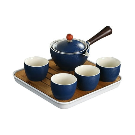 

Up to 50% Off Dvkptbk Creative 360 Degree Rotating Tea Set Well Off Teapot Cradle Type Semi Automatic Kung Fu Tea Set Household