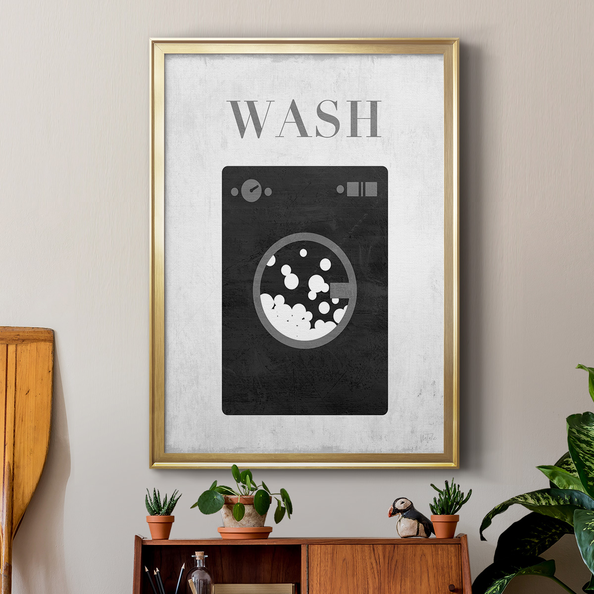 Wash Premium Framed Print - Ready to Hang