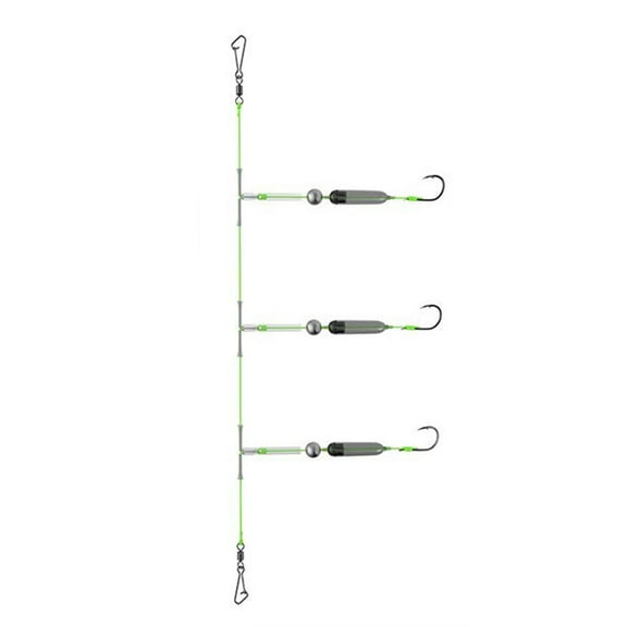 Anti-bottom Fishing Line Set Three-hook Suspension Structure Line Group