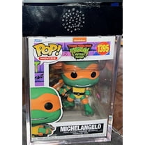 Funko Pop Michelangelo Straq1 Custom with Lights and Sound