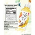 thumbnail image 3 of Tea PI Iced tea – Peach Oolong Tea Sweet Iced Fruit Tea Bottles, Real Juice, -16.9 fl oz, 500mL, 15 Pack, 3 of 9