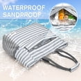 thumbnail image 4 of G4Free Beach Bag, Waterproof Sandproof Beach Tote Bag, Large Capacity Foldable for Women, 4 of 9