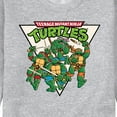 thumbnail image 3 of Teenage Mutant Ninja Turtles - Triangle - Men's Crew Neck Fleece Pullover, 3 of 5