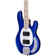 Sterling by Music Man StingRay RAY4HH Maple Fingerboard Electric Bass Guitar - Cobra Blue