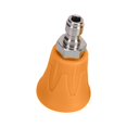 thumbnail image 3 of Boquilla de pulverización de alta presión, punta de pulverización duradera para lavadora a presión para lavado 123 mm amarillo, 3 of 8