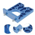 thumbnail image 4 of TABLETREANDS Herramienta De Carpintería Azul Plantilla Para Bisagra Y Taladro De Agujeros En Muebles, 4 of 8