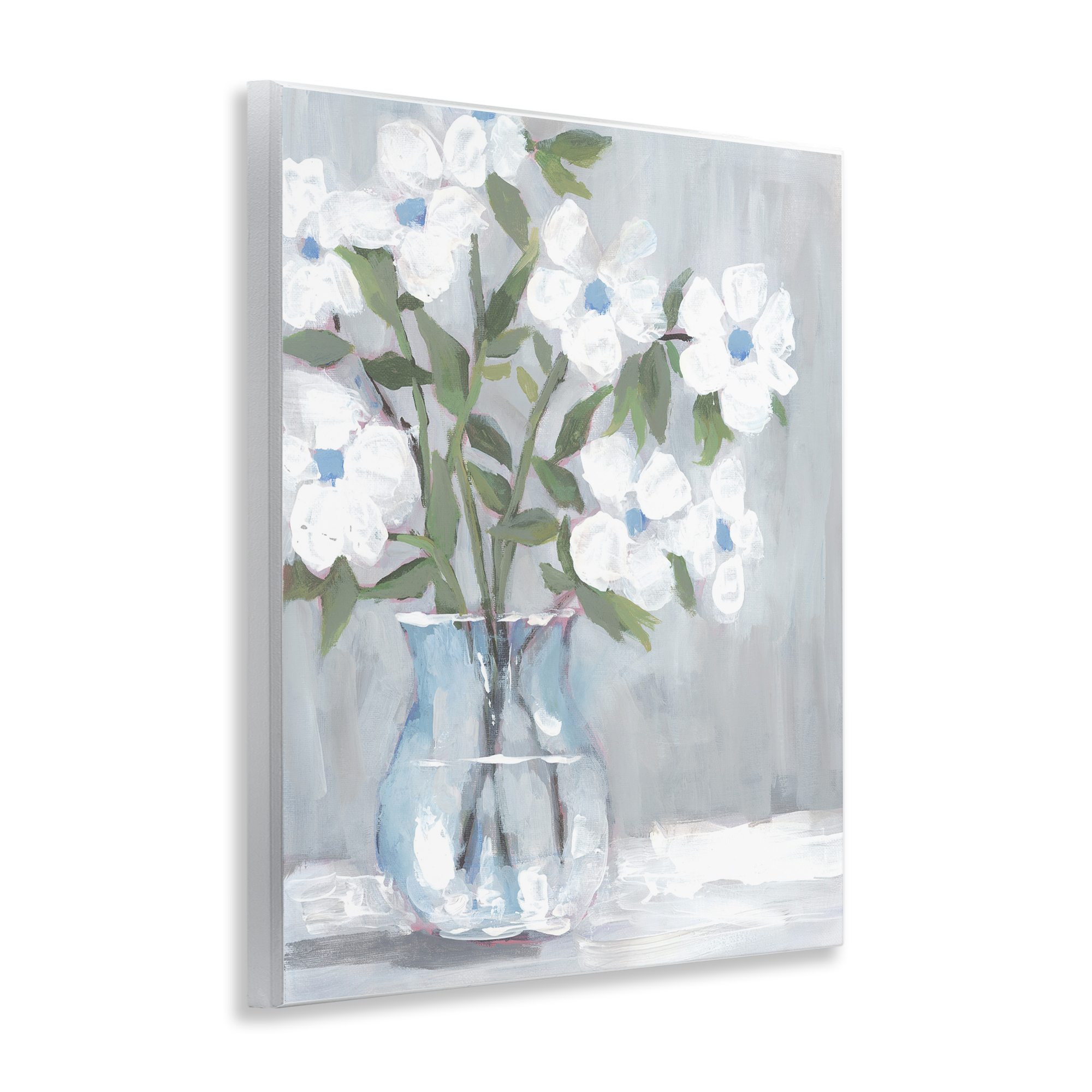 Stupell Industries Pale Blossom Bouquet Botanical & Floral Painting Unframed Art Print Wall Art, 11 x 14